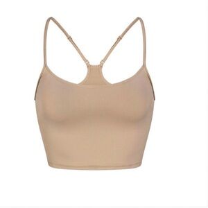 SKIMS Recycled Swim Cami Tank Top Desert